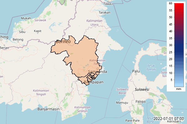 Hujan Prediksi ECMWF