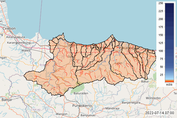 Debit Sungai Bulan Ini
